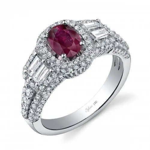 Ruby - July Birthstone - Sylvie Jewelry