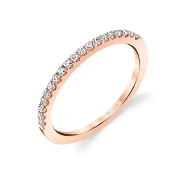 White Gold Classic Wedding Band - Jenny