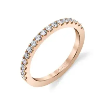 White Gold Classic Diamond Wedding Band - Jacalyn