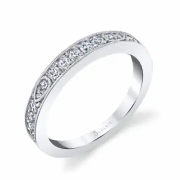 White Gold DIAMOND WEDDING BAND