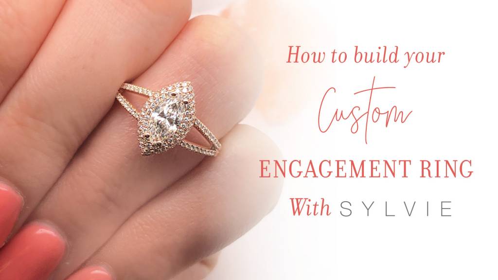 Custom build store engagement ring