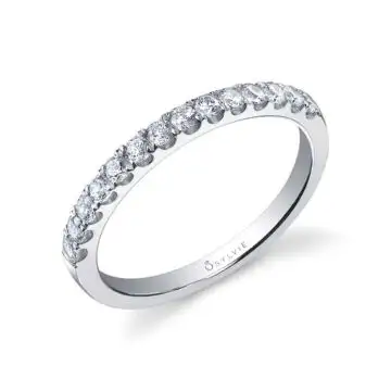 White Gold Classic Wedding Band