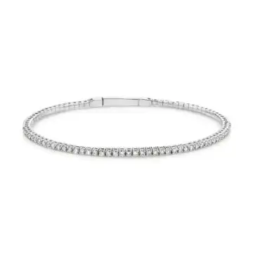 White Gold Classic Diamond Tennis Bracelet