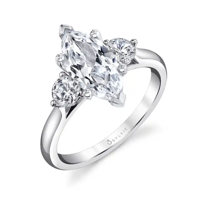 marquise engagement ring sylvie