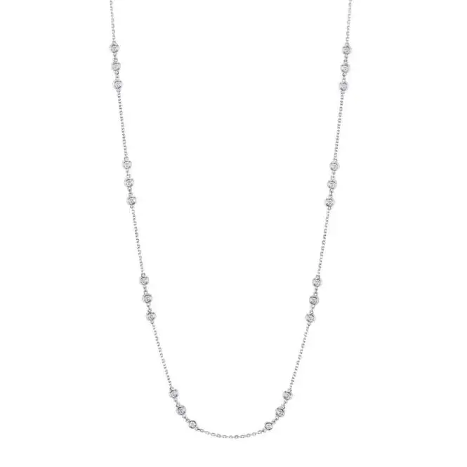 Diamonds by the Yard Necklace  Sylvie