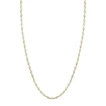 White Gold Diamonds by the Yard Necklace - 1.40 Carats