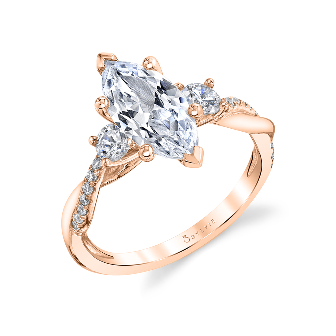 Stunning 3-Stone Engagement Rings