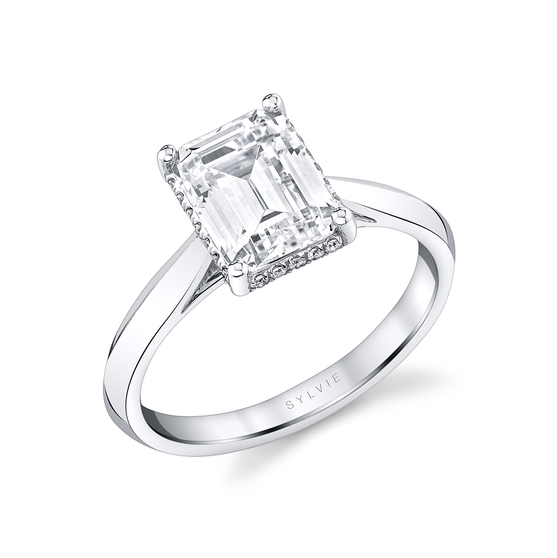 Simple Engagement Rings  Sylvie Classic Engagement Rings