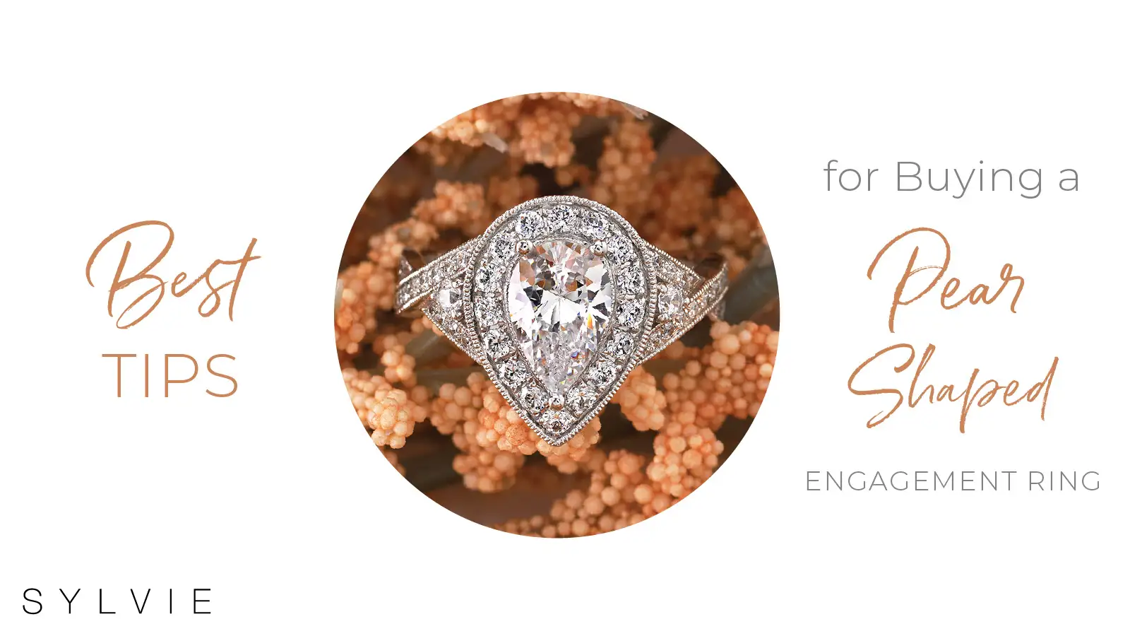 tips for buying a pear shaped engagement ring