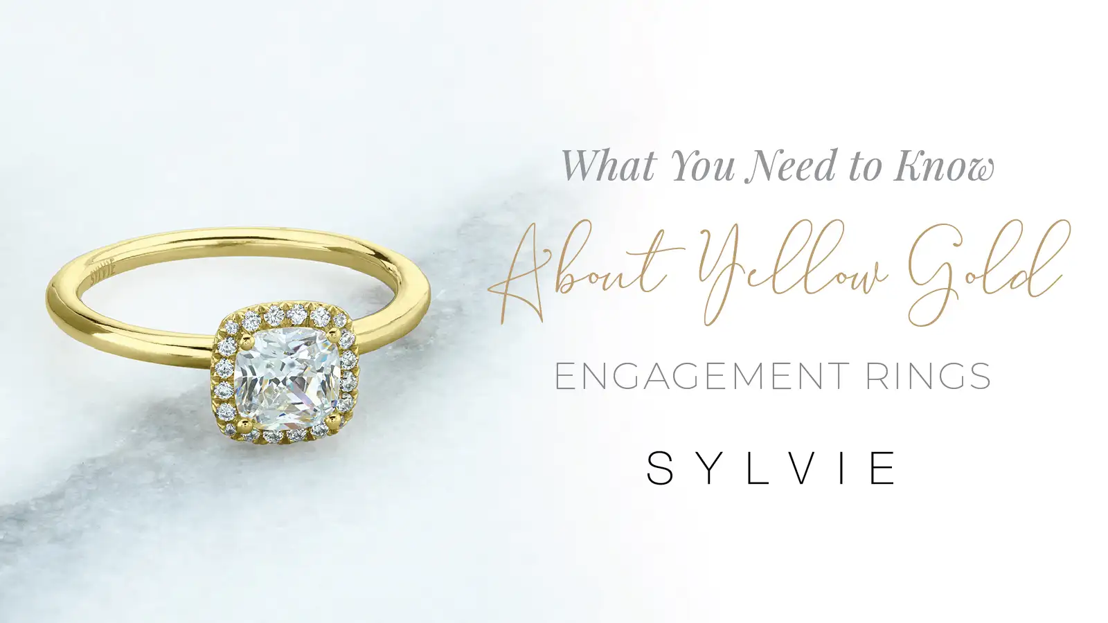 what you need to know about yellow gold engagement rings