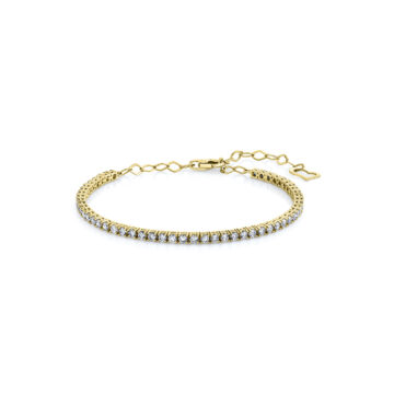 White Gold Classic Diamond Bracelet