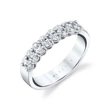 Oval Shaped Wedding Ring - 0.75 CT