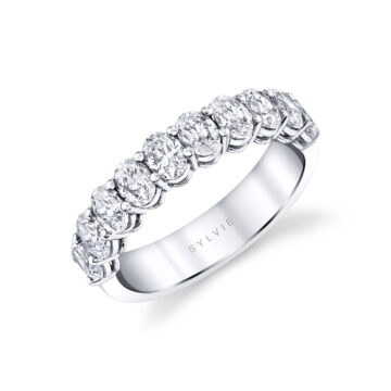 Oval Shaped Wedding Ring - 1.65 CT