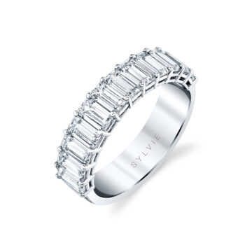 Emerald Cut Wedding Ring - 3.0 CT