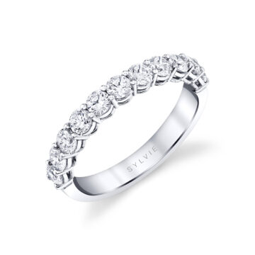 Round Shaped Wedding Ring - 1.0 CT