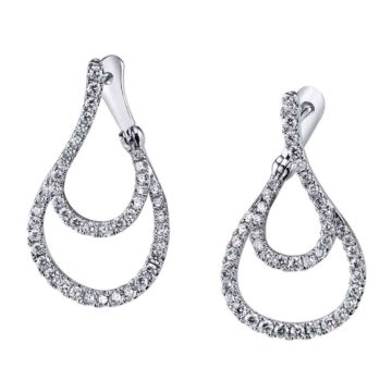 diamond drop earrings