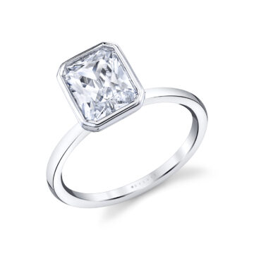 Solitaire Engagement Rings by Sylvie - Diamond Solitaire Rings