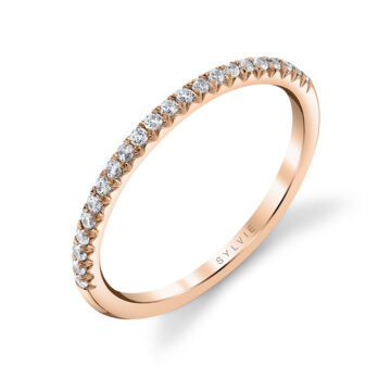 White Gold Classic Diamond Wedding Ring - Loretta