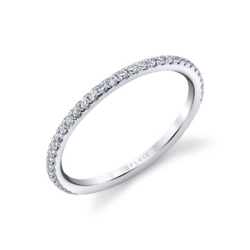 White Gold Classic Diamond Wedding Ring - Daniella