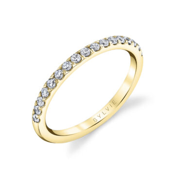 White Gold Classic Diamond Wedding Ring - Angela