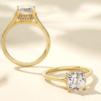 A Guide To Hidden Halo Engagement Rings