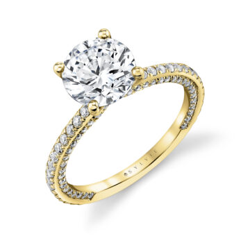 White Gold Iconelle Engagement Ring - Marilyn