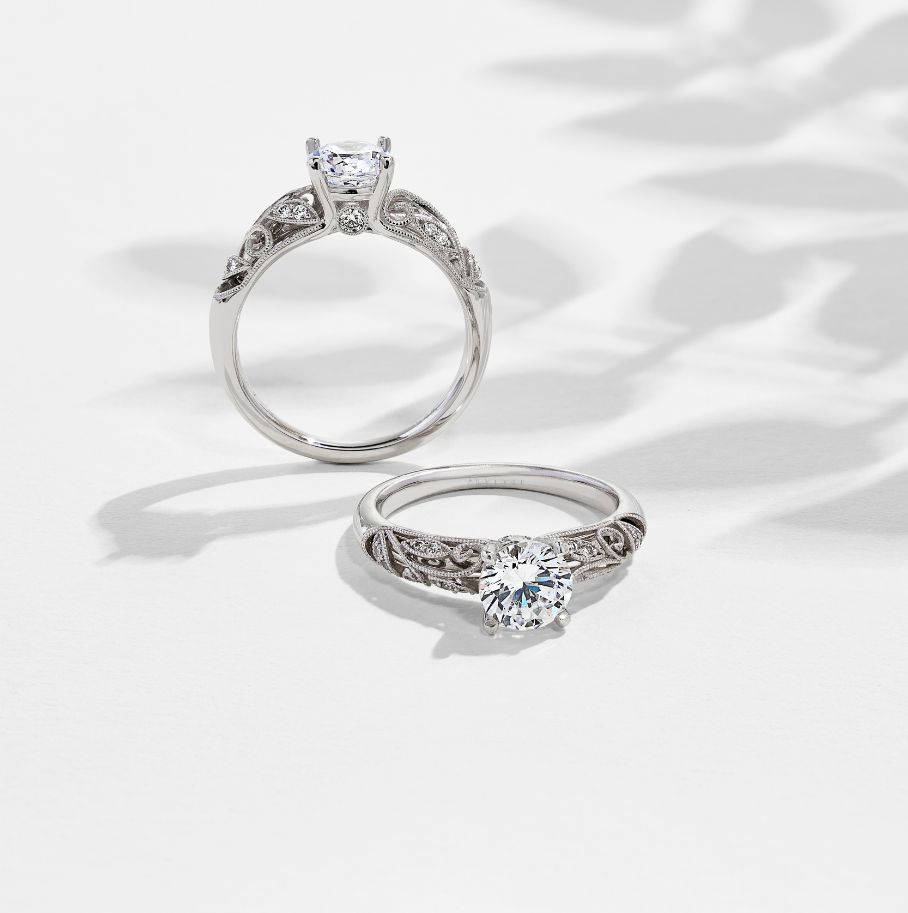 Modern Vintage Engagement Rings 1