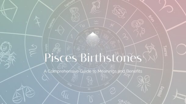 pisces birthstones blog header image