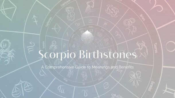 scorpio birthstones blog header image