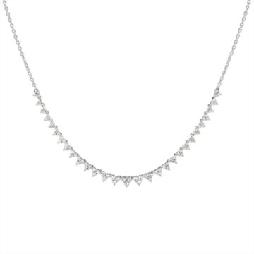 Yellow Gold Éternelle Diamond Trio Necklace