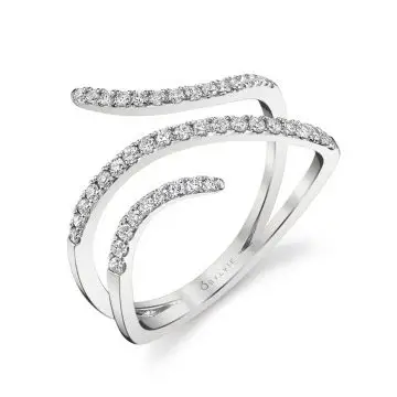 Modern Diamond Ring